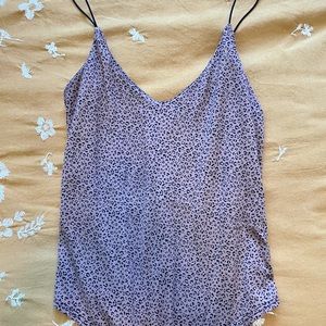Gaze Leopard Print Tank Bodysuit XS